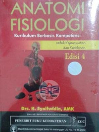 Image of Anatomi Fisiologi kurikulum berbasis kompetensi
