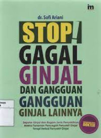 Image of Stop Gagal Ginjal dan Gangguan Gangguan Ginjal Lainnya